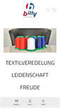 Mobile Screenshot of billy-textilstickerei.de